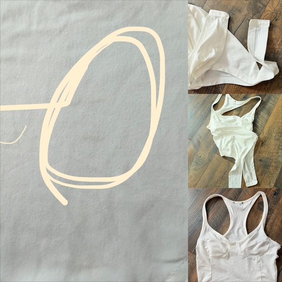 Shein Small bundle tops festival party vegas clubbing in Tan - Picture 5 of 5